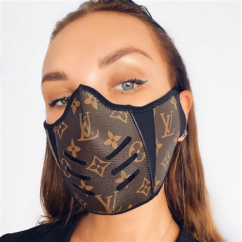 surgical mask louis vuitton|Louis Vuitton monogram face mask.